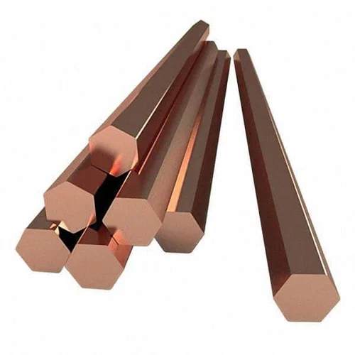 Шестигранник медный М2Т 45 мм ГОСТ 1535-91 луженый  ОборонСпецСплав